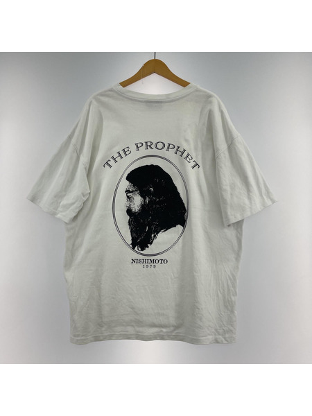 NISHIMOTO IS THE MOUTH S/Sカットソー THE PROPHET ホワイト