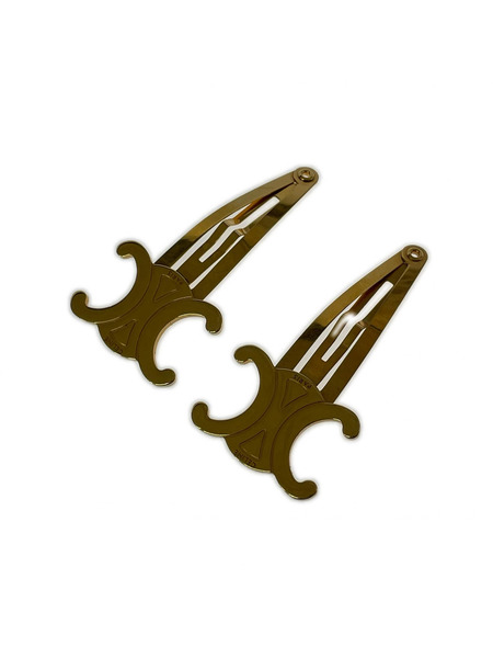 小物 CELINE トリオンフ ヘアクリップ