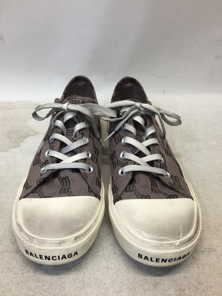 BALENCIAGA/22AW/BB Logo Paris Low Top/ヴィンテージ加工スニーカー/41