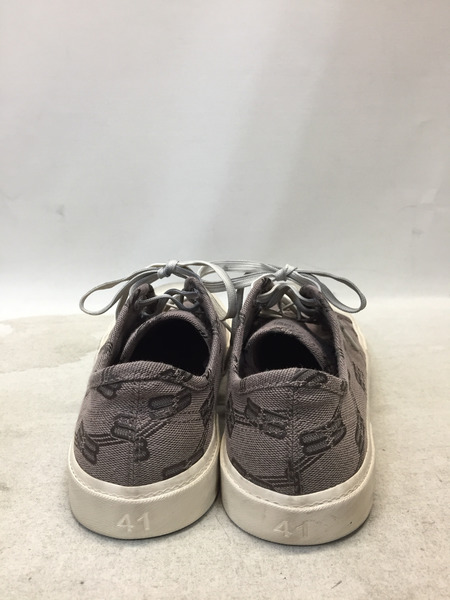 BALENCIAGA/22AW/BB Logo Paris Low Top/ヴィンテージ加工スニーカー/41