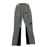 GALLERY DEPT. GD LOGO PAINTED FLARE SWEAT PANTS GREY M グレー