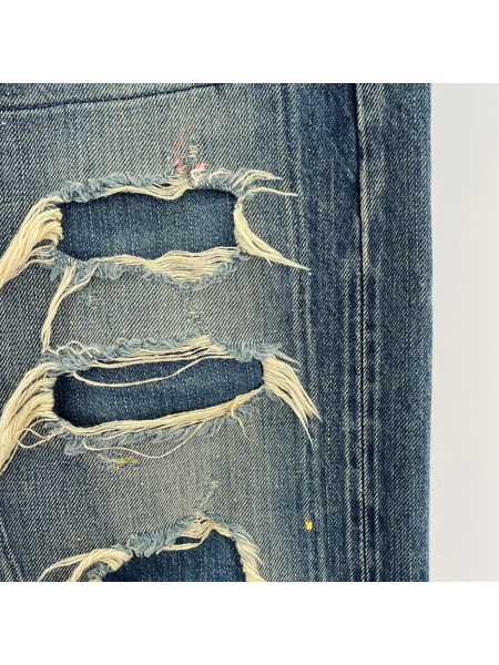 HYSTERIC GLAMOUR デニム・ジーンズ ダメージ加工(35)[値下]