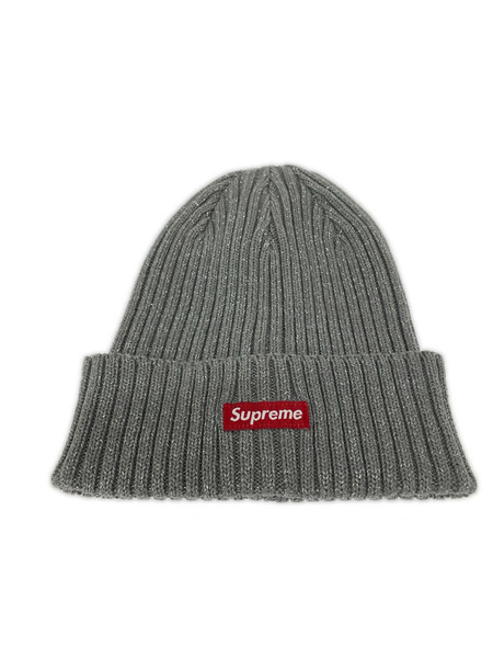 Supreme 25SS Overdyed Beanie シルバー