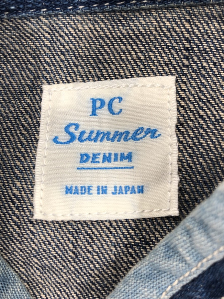 Porter Classic SUMMER DENIM CHINESE COAT (M)[値下]