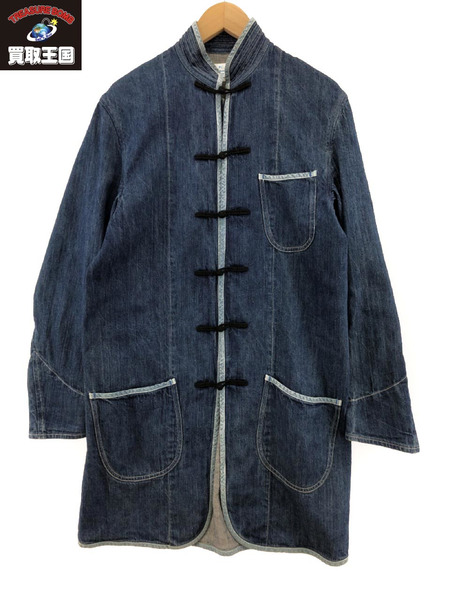 Porter Classic SUMMER DENIM CHINESE COAT (M)[値下]