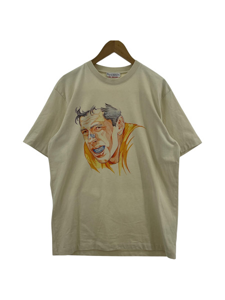 J.W.Anderson OVERSIZE RUGBY PRINT T-SHIRT S