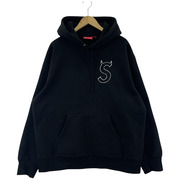 Supreme 22AW S Logo Hooded Sweatshirt Sロゴパーカー L 黒