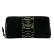 Vivienne Westwood 長財布 型押シ パイソン オーブロゴ