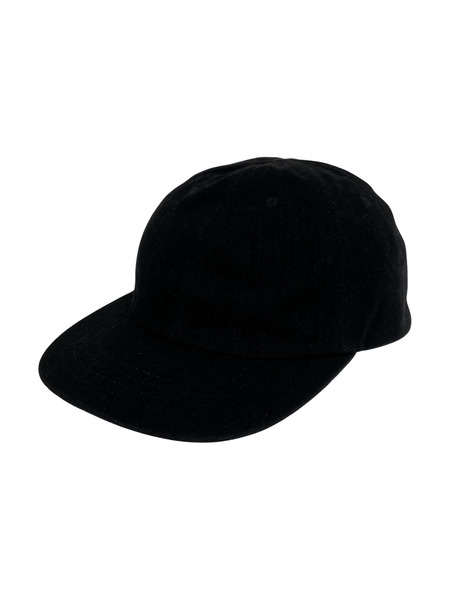 UNUSED 6PANEL DENIM CAP BLACK