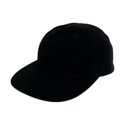 UNUSED 6PANEL DENIM CAP BLACK