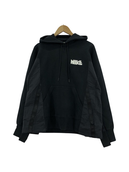 NIKE×sacai  　パーカー　ブラック　S-P-CH
