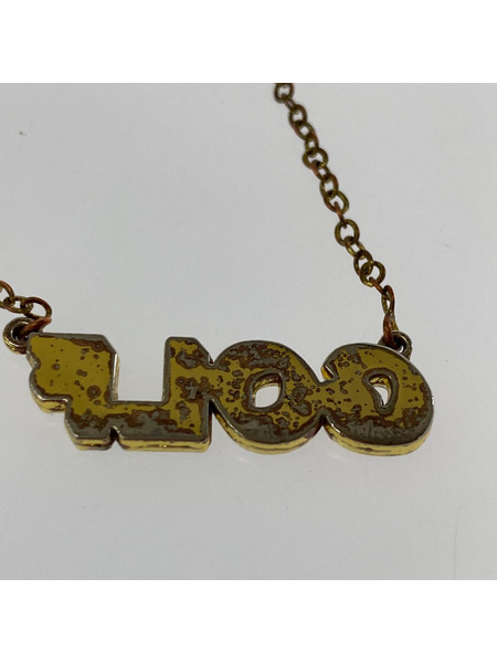 GOLF WANG 3D LOGO NECKLACE[値下]