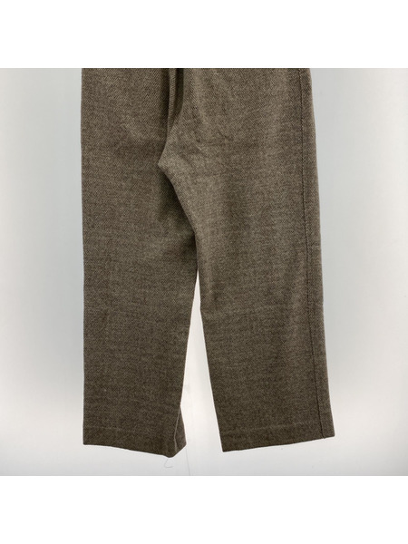 URU 23AW KNIT MELTON EASY PANTS 3 ベージュ[値下]
