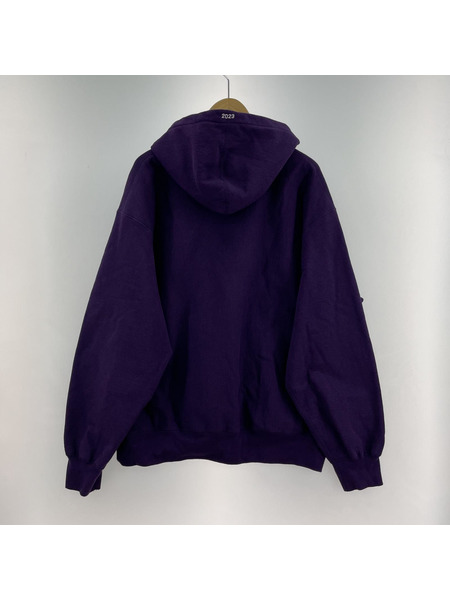 Supreme パーカー 23AW Box Logo Hooded Sweatshirt Purple