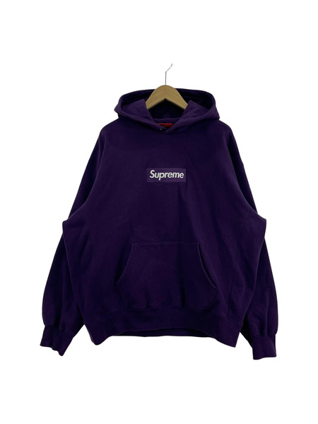 Supreme パーカー 23AW Box Logo Hooded Sweatshirt Purple