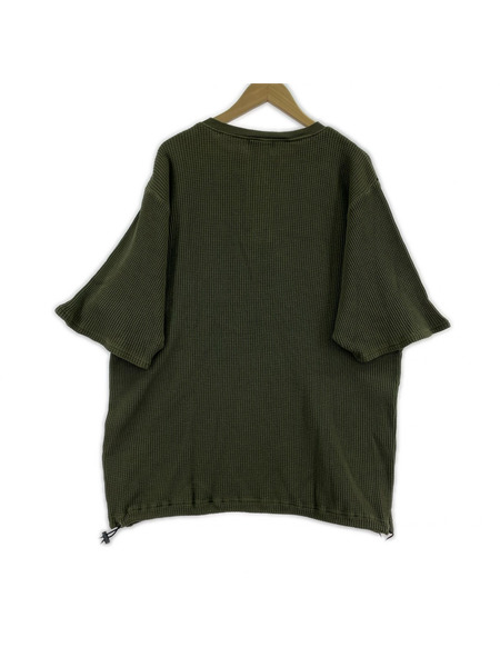 WETTEMPT 長袖Tシャツ・カットソー HENRY NECK PIGMENT WAFFLE  L/S[値下]
