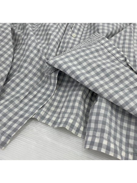 tricot COMME des GARCONS 10SS ラウンドカラー フリルワンピース M グレー