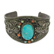 ブレスレット・バングル インディアン ストーン バングル