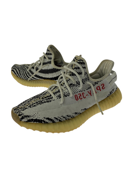 adidas YEEZY BOOST 350 V2 27.5 ゼブラ[値下]