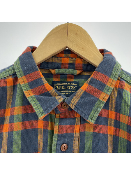 PENDLETON L/Sコットンシャツ