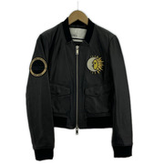 DOMA レザージャケット レザーブルゾン ワッペン