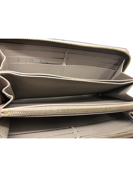 長財布 LV バイカラー モノグラム・アンプラント ジッピーウォレット