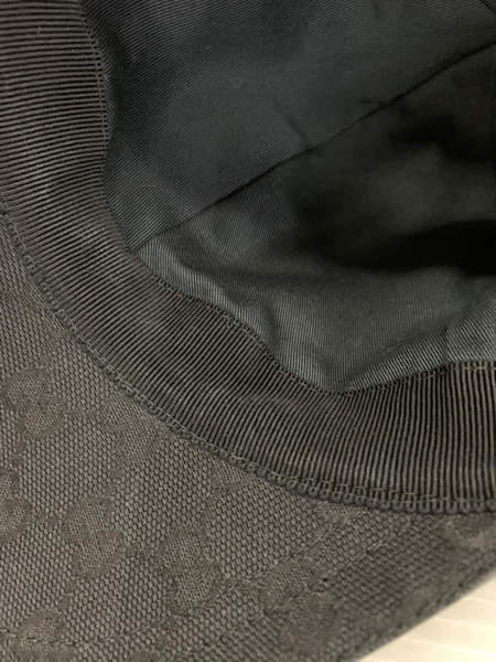 ラグ衣料その他 GUCCI GGキャンバスベースボールキャップ BLK