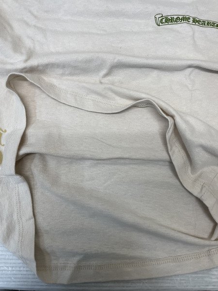 CHROME HEARTS 25AW Back Horseshoe Print Ladies Ringer Tee M