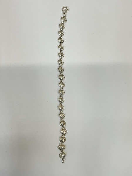 Tiffany＆Co. 925 パフハート チェインリンクブレスレット