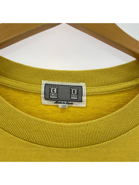 C.E グラフィックプリントTee L イエロー