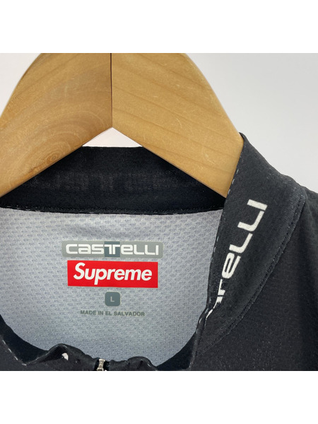 Supreme×CASTELLI 19SS Castelli Cycling Jersey L ブラック