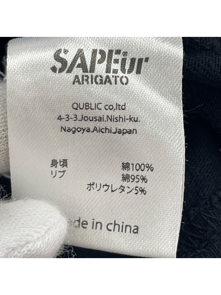 SAPeur 長袖Tシャツ・カットソー ×ビックリマン/黒/L