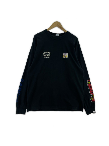 SAPeur 長袖Tシャツ・カットソー ×ビックリマン/黒/L