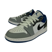 NIKE スニーカー AIR JORDAN 1 LOW SE GS TRUE BLUE