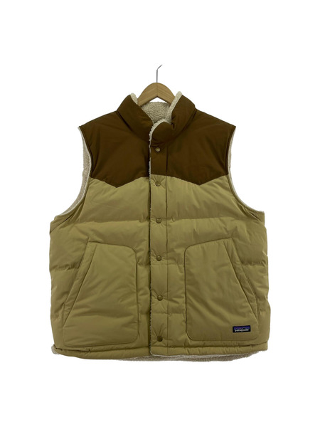 patagonia ダウンベスト リバーシブル ボア