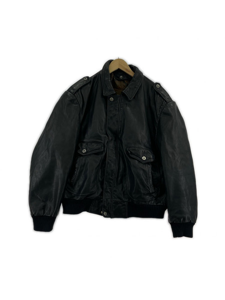 レザージャケット US AIR FORCE A-2 黒