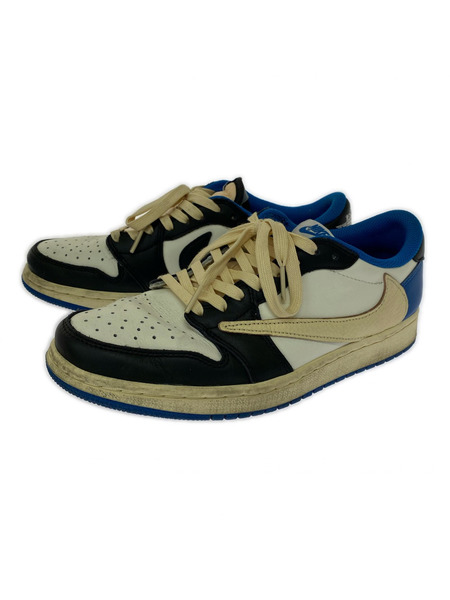 NIKE TRAVIS SCOTT FRAGMENT DESIGN AIR JORDAN 1 LOW  (24.5)