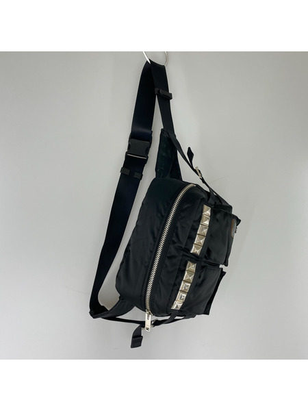 PORTER ショルダーバッグ ×JAM HOME MADE スタッズ 黒