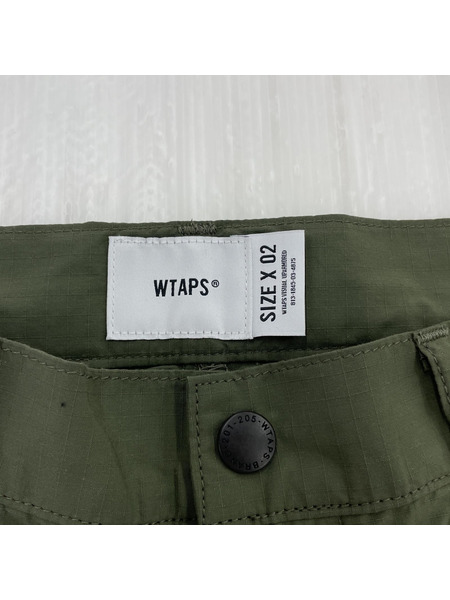 WTAPS/BGT/TROUSERS/NYCO.RIPSTOP.CORDURA/02/カーキ