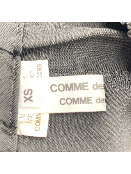 COMME des GARCONS RG-P010 ウールギャバサルエルパンツ