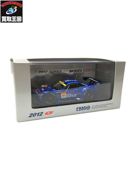 EBBRO 1/43 SUBARU BRZ R＆D SPORT #61 GT300 2012 44750