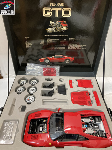 タミヤ 1/12 フェラーリ GTO コレクターズクラブ スペシャル 組立用ドライバー及びケース用ステッカー欠品