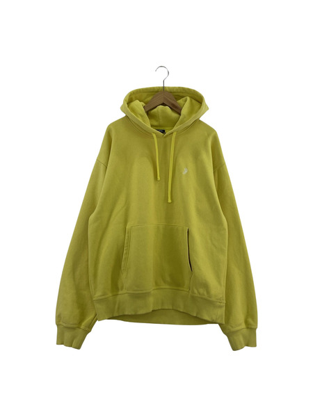 STUSSY/Swirl App Hood Applique/パーカー/YEL/118472