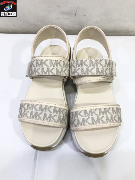 MICHAEL KORS サンダル/ベージュ/23.5cm/マイケルコース