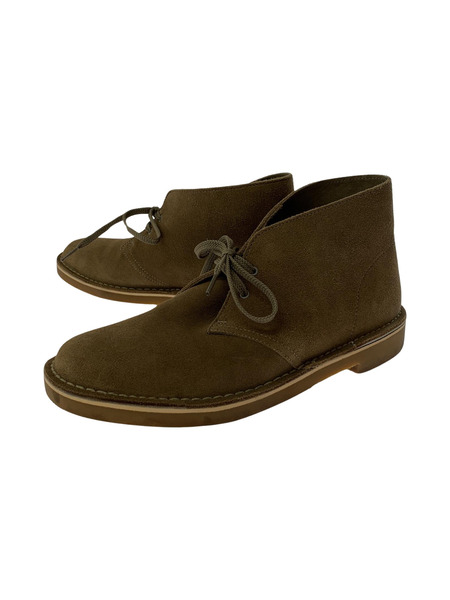 Clarks 15522 スエード チャッカブーツ ベージュ (28.0)