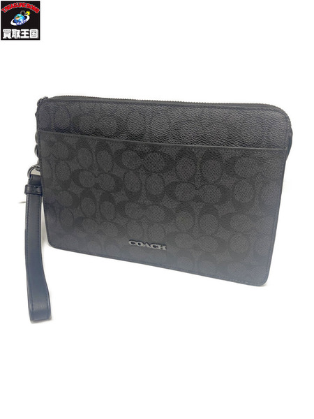 COACH シグネチャー　クラッチバッグ　 CW168