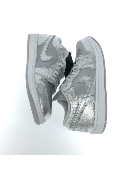 Air Jordan 1 Low Metallic Silver 27.0cm