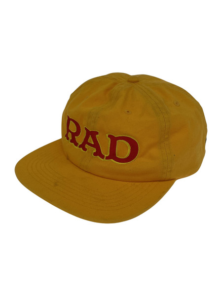 Cloveru RAD COTTON CAP 22 6パネルコットンキャップ 黄