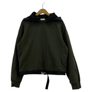 MONCLER パーカー フードダウンスウェット グリーン