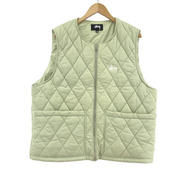 STUSSY　Diamond Quilted Vest L